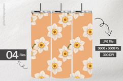 Narcissus Bloom Digital Papers - 04 Variations Product Image 2