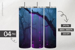 Eerie Dripping Digital Papers - 04 Variations Product Image 2