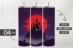 Scary Castle Digital Papers - 04 Variations Product Image 2
