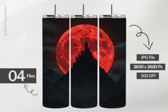 Spooky Castle Digital Papers - 04 Variations Product Image 2