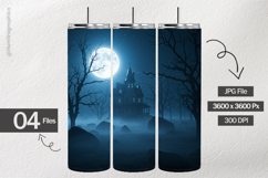 Horror House Digital Papers - 04 Variations Product Image 2