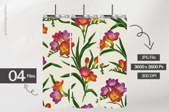 Freesia Digital Papers - 04 Variations Product Image 2