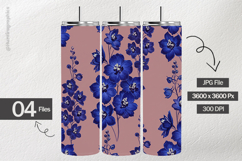 Larkspur Digital Papers - 04 Variations Product Image 2