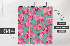 Sweet Pea Digital Papers - 04 Variations Product Image 2