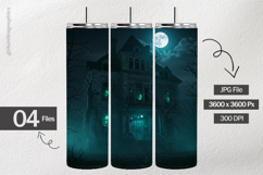 Haunted Mansion Digital Papers - 04 Variations Product Image 2