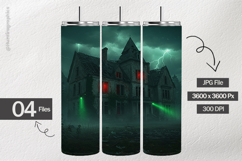 Horror House Digital Papers - 04 Variations Product Image 2