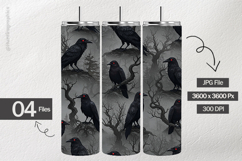 Ravens Digital Papers - 04 Variations Product Image 2