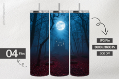 Haunted House Digital Papers - 04 Variations Product Image 2