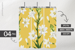 Tuberose Digital Papers - 04 Variations Product Image 2