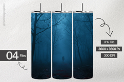 Foggy Forest Digital Papers - 04 Variations Product Image 2