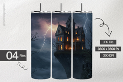 Haunted Castle Digital Papers - 04 Variations Product Image 2