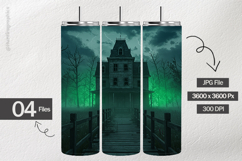 Scary House Digital Papers - 04 Variations Product Image 2
