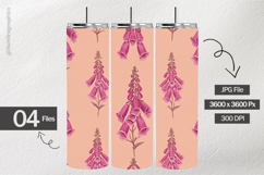 Foxglove Spikes Digital Papers - 04 Variations Product Image 2