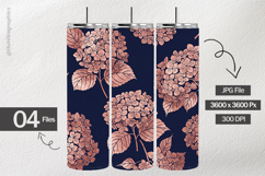 Metallic Hydrangea Digital Papers - 04 Variations Product Image 2