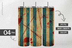 Carnival Stripe Digital Papers - 04 Variations Product Image 2