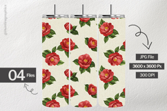 Camelia Digital Papers - 04 Variations Product Image 2