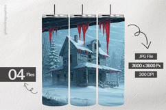 Eerie House Digital Papers - 04 Variations Product Image 2