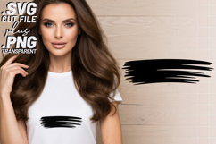 4x Grunge Brush Stroke SVG Distressed Cut Files PNG EPS Product Image 2