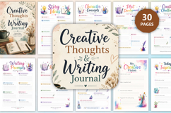 Creative Thoughts &amp; Writing Journal Product Image 1