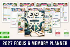 2027 Focus & Memory Planner Product Image 1