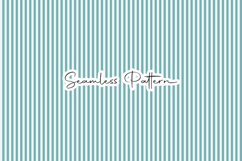 Lime Coral Stripe Seamless Pattern Product Image 5