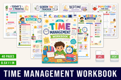 Kids Time Management Workbook Product Image 1