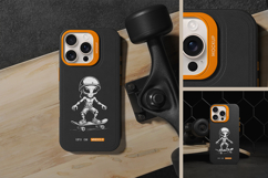 Phone Case Near Skateboard Mockup Product Image 1
