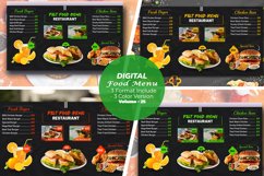 Digital Food Menu Design Template Product Image 1