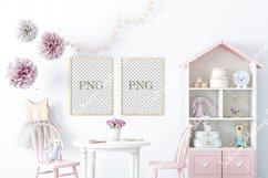 Frame mockup kids, Frame mockup A4, Mockup in interior Product Image 2