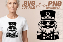 4x Funny Nutcracker Christmas SVG Cut Files Holiday Shirt Product Image 2