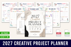 2027 Creative Project Planner Product Image 1