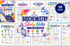 Biochemistry Study Notes &amp; Review Guide Product Image 1