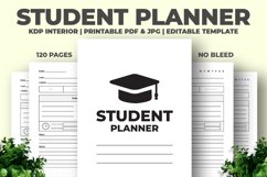 Student Planner KDP Interior Product Image 1