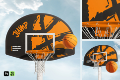Outdoor Basketball Hoop Mockup Product Image 1