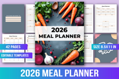 2026 Meal Planner Product Image 1