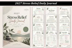 2027 Stress Relief Daily Journal Product Image 1