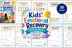 Kids' Emotional Recovery Activity Book Product Image 1