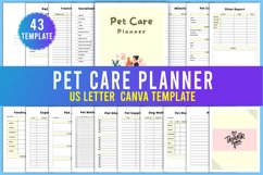 Editable Pet Care Planner Canva Interior Product Image 1