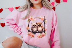 Valentine Animal On Swings Clipart Bundle Product Image 4