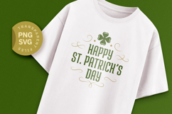 Happy St. Patrick's Day SVG Design Product Image 1