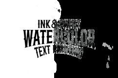 Watercolor &amp; Ink Text &amp; Shape Maker Product Image 5