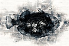 Printable CUTE FISHES 7 different formats Pack 37 Product Image 1