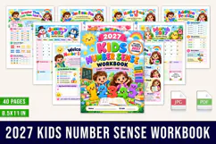 2027 Kids Number Sense Workbook Product Image 1
