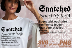 4x Snatched Shady Bougie Divine Definition SVG Cut Files Product Image 2