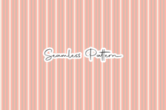 Blush Pastel Stripe Seamless Digital Paper Bundle Product Image 6