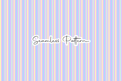 Spring Pastel Stripe Seamless Digital Paper Bundle Product Image 8