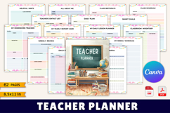 Teacher Planner Canva Product Image 1