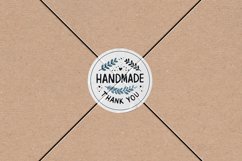 Crumpled Round Sticker Mockup Product Image 1