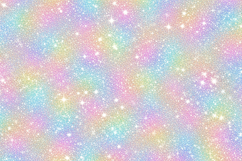 Glittery background with rainbow hues &amp; sparkling stars Product Image 1