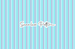 Vibrant Summer Stripe Seamless Digital Paper Pack Product Image 8